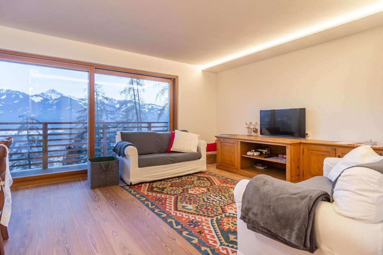 Chalet Schwarzhorn Leilighet Varena Eksteriør bilde